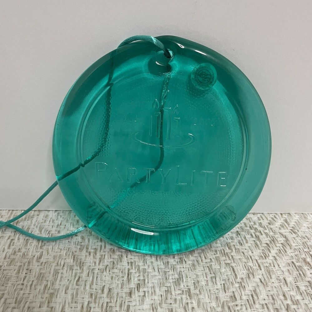 PairPoint Glass Works PartyLite Teel Glass Suncatcher Vintage Rare